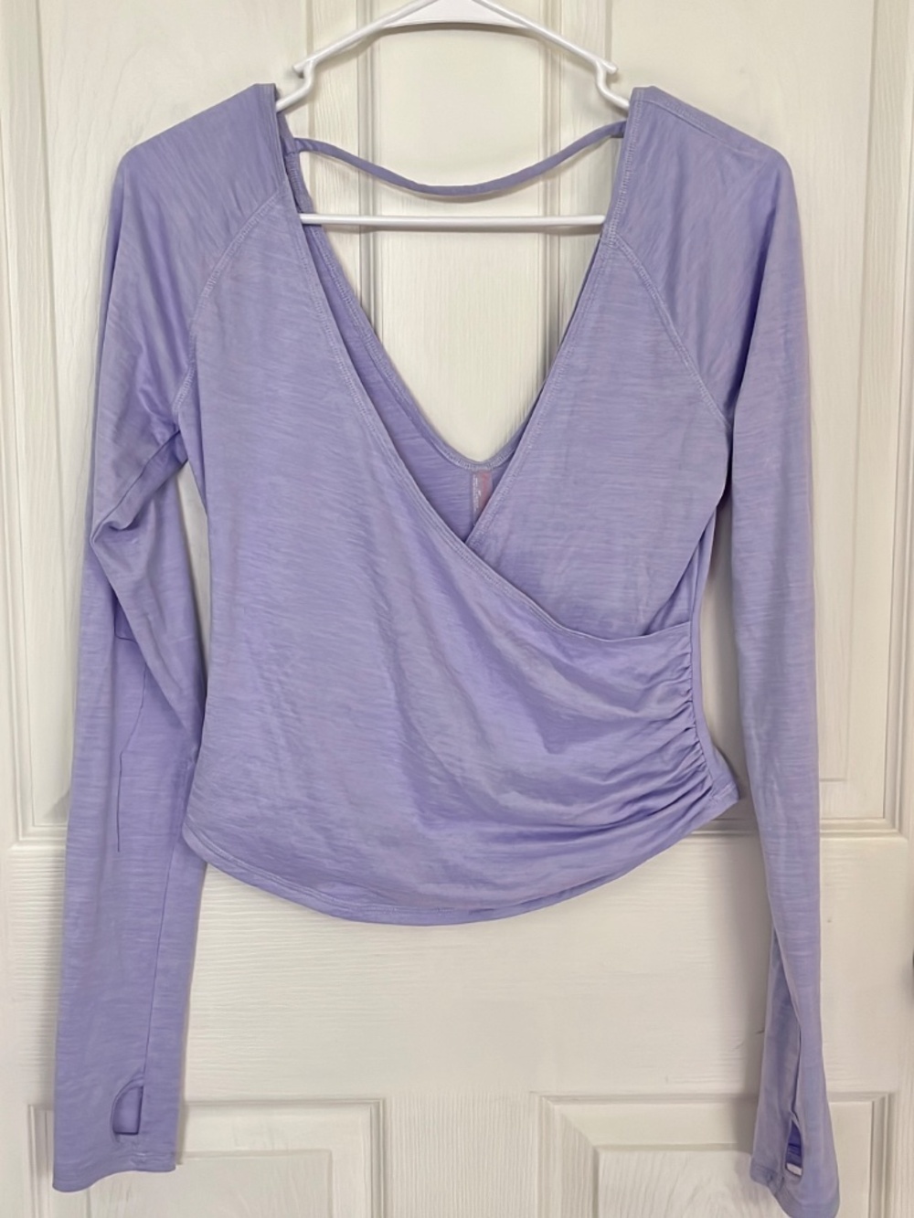 Free People Movement Wrap Top Small NWOT